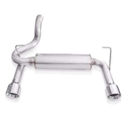Stainless Works 2018+ Jeep Wrangler JL 304SS Factory Connect 2.5in Axle Back Exhaust System Stainless Works