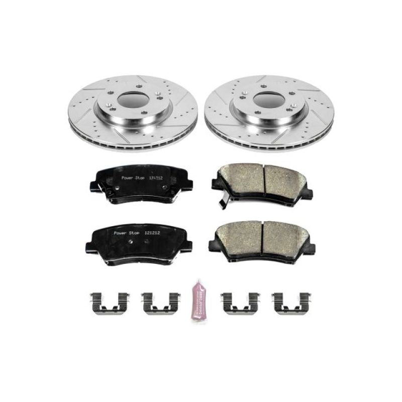 Power Stop 11-16 Hyundai Elantra Front Z23 Evolution Sport Brake Kit - eliteracefab.com