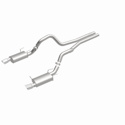 MagnaFlow 13 Ford Mustang Dual Split Rear Exit Stainless Cat Back Performance Exhaust (Street) Magnaflow