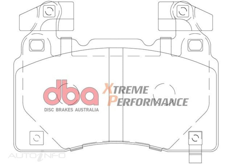 DBA Extreme Performance Front Brake Pads - DB2358AXP