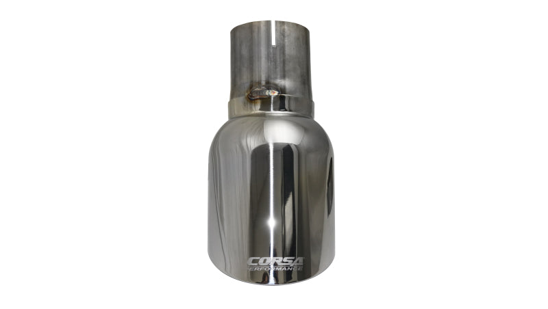 Corsa Single Universal 2.75in Inlet / 4.5in Outlet Polished Pro-Series Tip Kit CORSA Performance