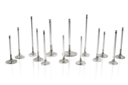 Ferrea Subaru EJ20 32mm 5.96mm 104.75mm 25 Deg Flo Radius Grv Stk 6000 Series Exhaust Valve-Set of 8.