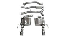 Load image into Gallery viewer, Corsa 13-14 Cadillac ATS Sedan 2.0L A/T Polished Sport Dual Rear Cat-Back Exhaust - eliteracefab.com