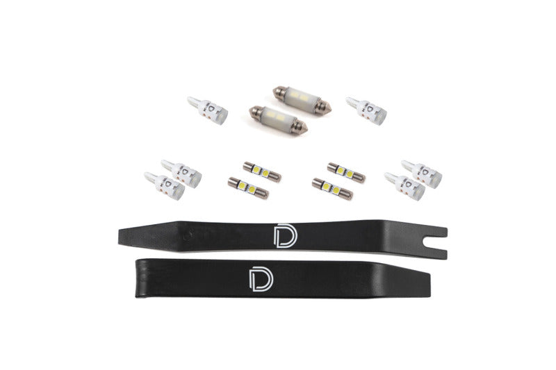 Diode Dynamics 94-04 d Mustang Interior LED Kit Cool White Stage 1