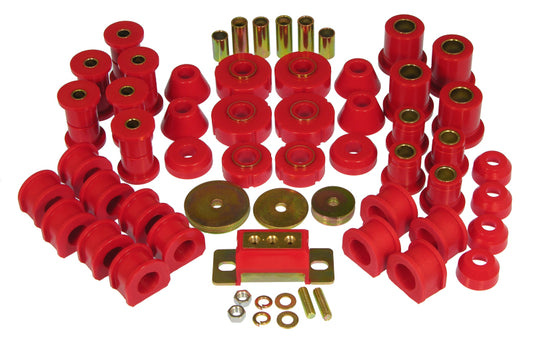 Prothane Total Vehicle Suspension Bushing Kit for 1973–80 Chevy/GMC Full-Size 2WD, Red – 7-2016