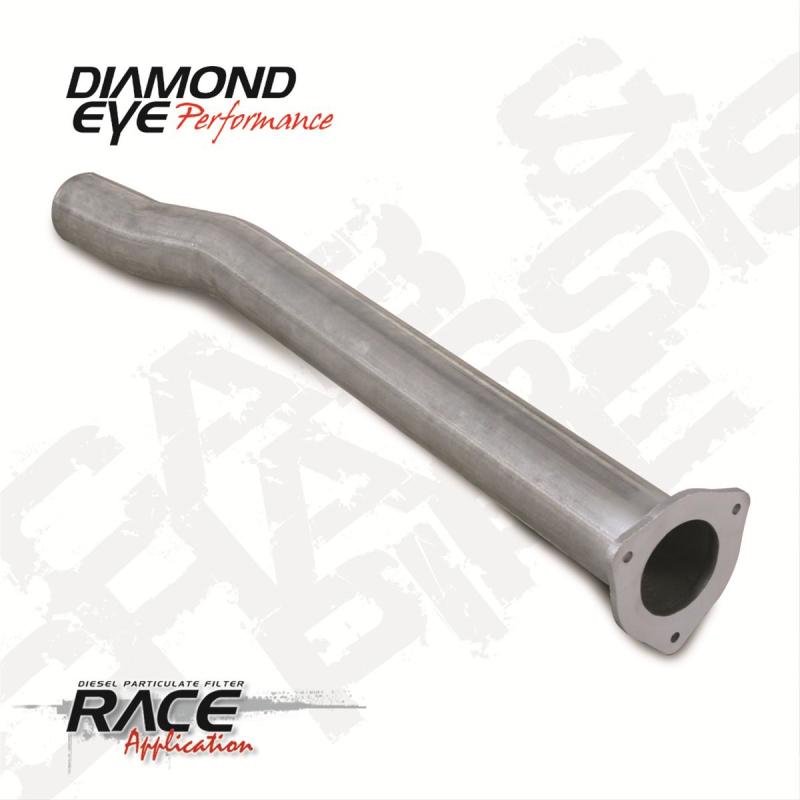 Diamond Eye INT PIPE 4in TURBO/CB SGL/DUAL 3-1/2in-4in AL 7 3L F250/350 1991-03 5 6 0L F250 03-07 Diamond Eye Performance