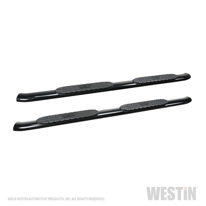 Westin 19-20 Ram 1500 Quad Cab (Excludes Ram 1500 Classic) PRO TRAXX 4 Oval Nerf Step Bars - Black - eliteracefab.com