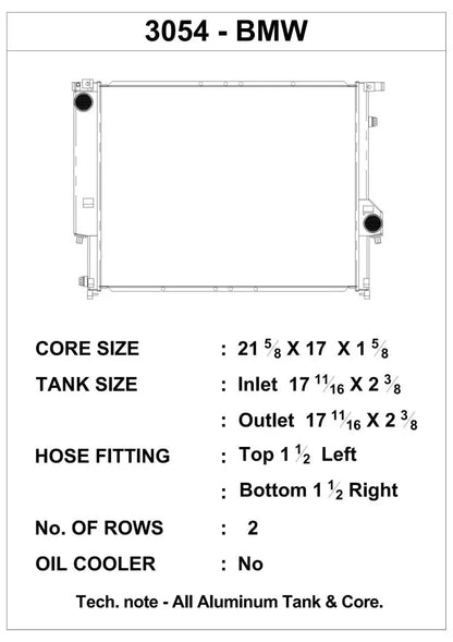 CSF Radiator BMW - eliteracefab.com