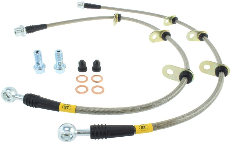 StopTech 08-12 Toyota Sequoia Rear Stainless Steel Brake Lines - eliteracefab.com