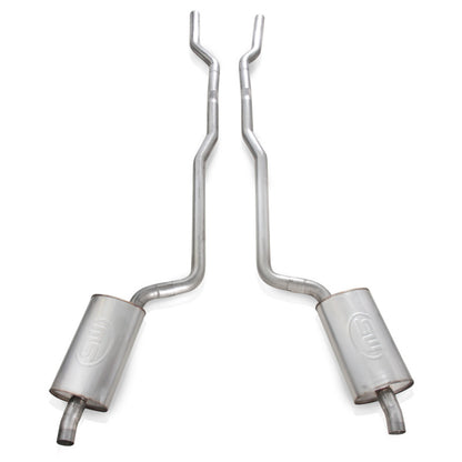 Stainless Works 1968-72 Corvette Exhaust SB 2-1/2in Factory Style Mufflers Stainless Works
