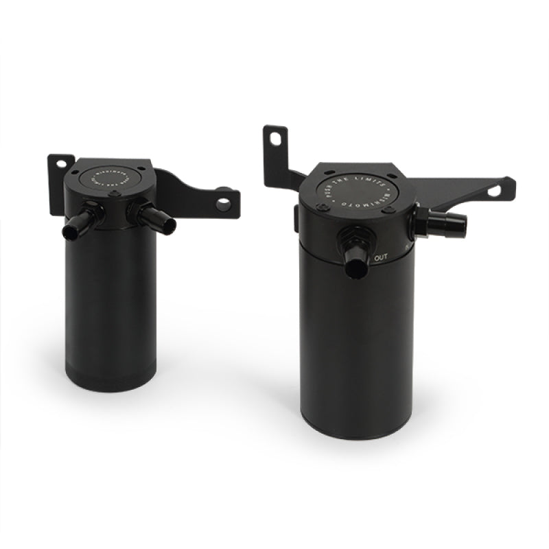 Mishimoto 11-14 Ford F-150 EcoBoost 3.5L Baffled Oil Catch Can Kit - Black - eliteracefab.com