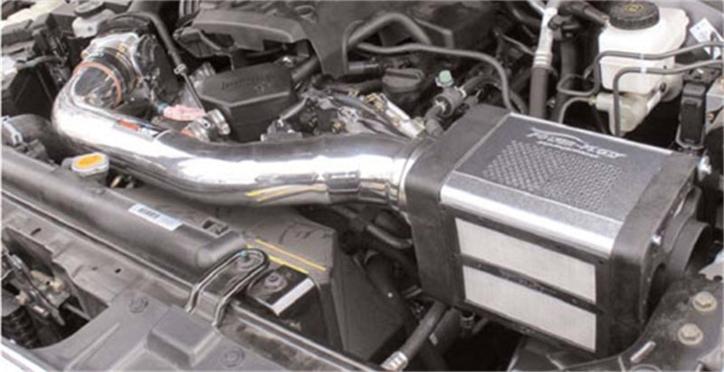 Injen 05-19 Nissan Frontier 4.0L V6 w/ Power Box Polished Power-Flow Air Intake System - eliteracefab.com