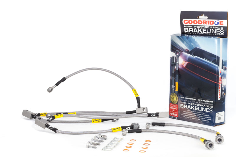 Goodridge 03+ 350z/G35 Brake Lines (incl. Brembro kits) - eliteracefab.com