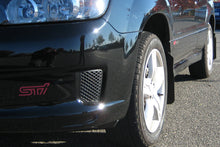 Load image into Gallery viewer, Rally Armor Basic Mudflaps Black Logo 2003-2008 Forester / 2004-2008 FXT - eliteracefab.com