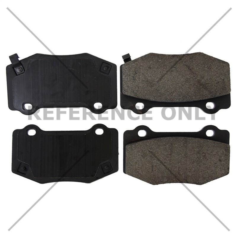 STOPTECH 14-18 CHEVY CORVETTE SPORT PERFORMANCE REAR BRAKE PADS, 309.17180 - eliteracefab.com