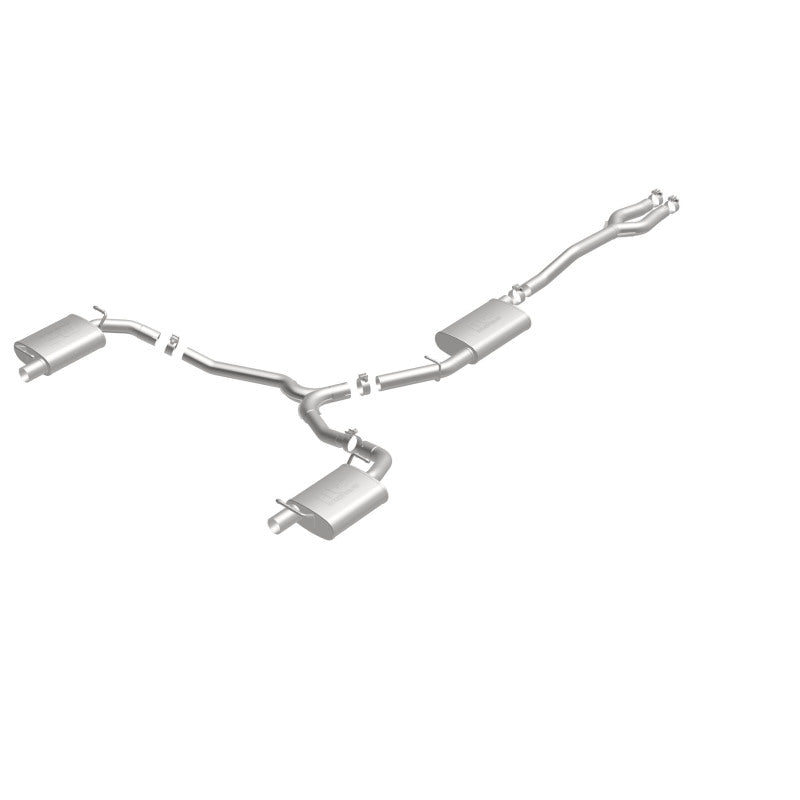 MagnaFlow Cat-Back SS Dual Split Rear Exit 2015 Dodge Charger/Chrysler 300C 3.6L V6 (Uses OEM Tips) Magnaflow