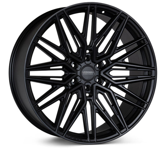 Vossen HF6-5 20x9.5 / 6x139.7 / ET15 / Deep Face / 106.1 - Satin Black Wheel- HF65-0G04