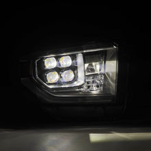 Load image into Gallery viewer, AlphaRex 14-21 Toyota Tundra NOVA-Series LED Proj Headlights Blk w/Actv Light &amp; Seq. Sig + DRL