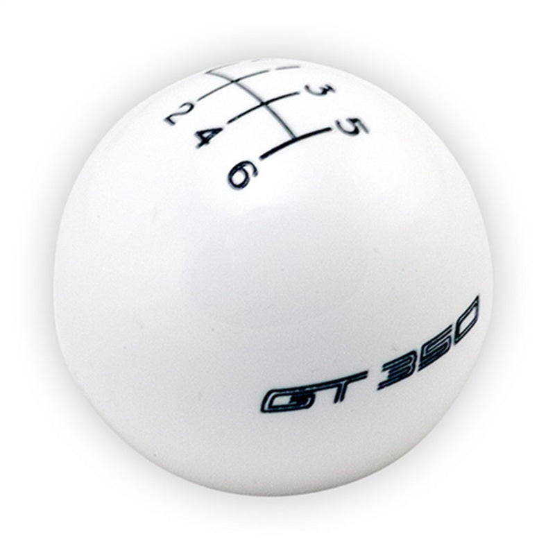 Ford Performance GT350 Shift Knob 6-Speed - White - eliteracefab.com