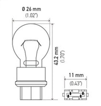 Load image into Gallery viewer, Hella Bulb 3047 12V 21/7W W2.5X16q S8