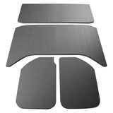 DEI 11-18 Jeep Wrangler JK 4-Door Boom Mat Headliner - 4 Piece - Gray Leather Look