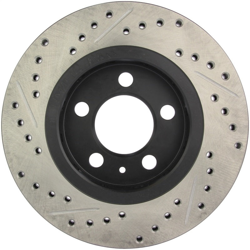 StopTech Slotted & Drilled Sport Brake Rotor - eliteracefab.com