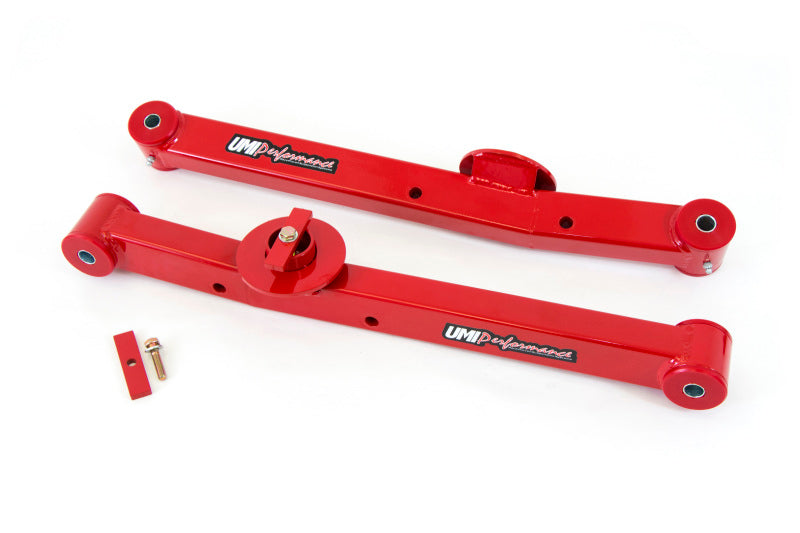 UMI Performance 65-70 GM B-Body Rear Lower Control Arms/Trailing Arms - eliteracefab.com