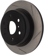 Load image into Gallery viewer, StopTech PowerSlot Chevy Avalanche/Silverado/Suburban/Tahoe / GMC Yukon Right Slotted Rear Rotor - eliteracefab.com