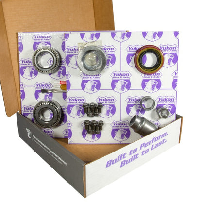 Yukon 8.2in GM 3.73 Rear Ring & Pinion Install Kit 28 Spline Positraction 2.25in Axle Bearings Yukon Gear & Axle