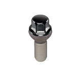 McGard Hex Lug Bolt (Radius Seat) M14X1.5 / 17mm Hex / 26.3mm Shank Length (Box of 50) - Black