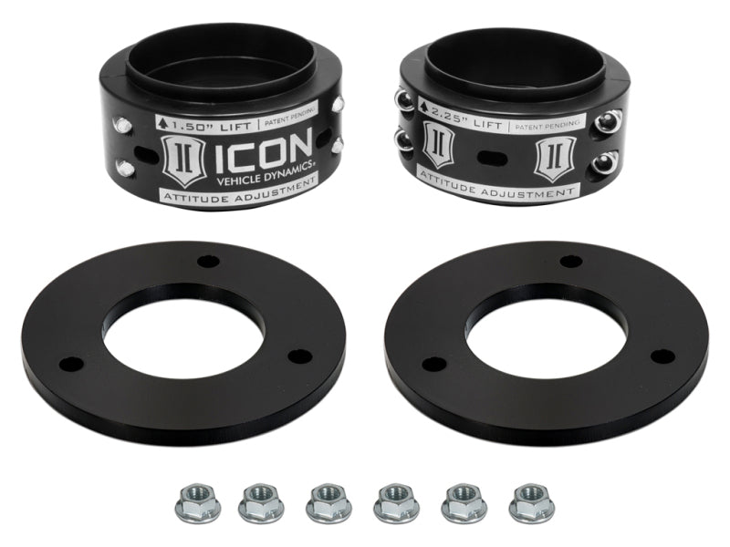 ICON 2017+ Ford Raptor .5-2.25 AAC Leveling Kit - eliteracefab.com