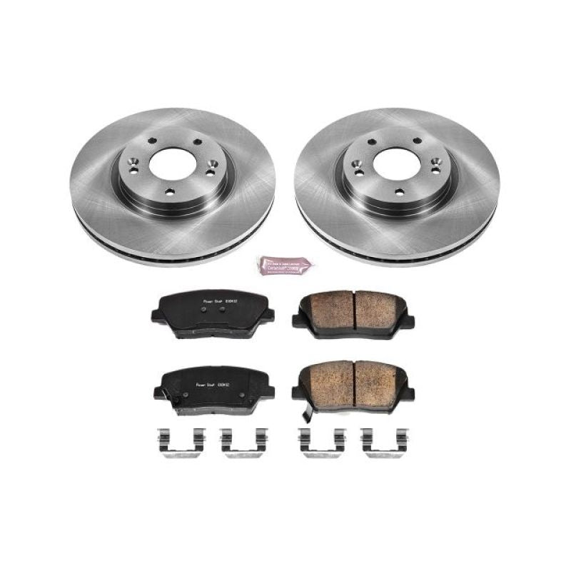 Power Stop 10-12 Hyundai Santa Fe Front Autospecialty Brake Kit - eliteracefab.com