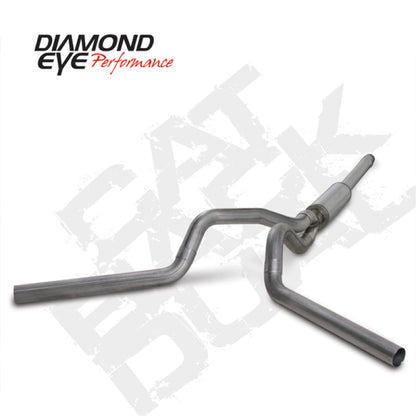 Diamond Eye KIT 4in CB DUAL SS: 94-97 FORD 7.3L F250/F350 PWRSTROKE Diamond Eye Performance