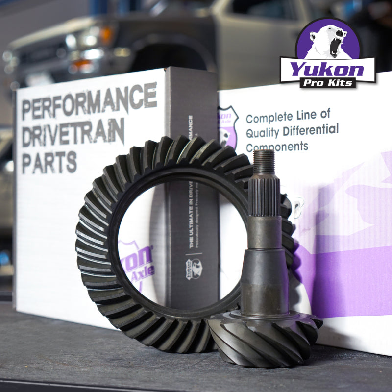 Yukon 11.25in Dana 80 4.30 Rear Ring & Pinion Install Kit 35 Spline Positraction 4.375in BRG Yukon Gear & Axle