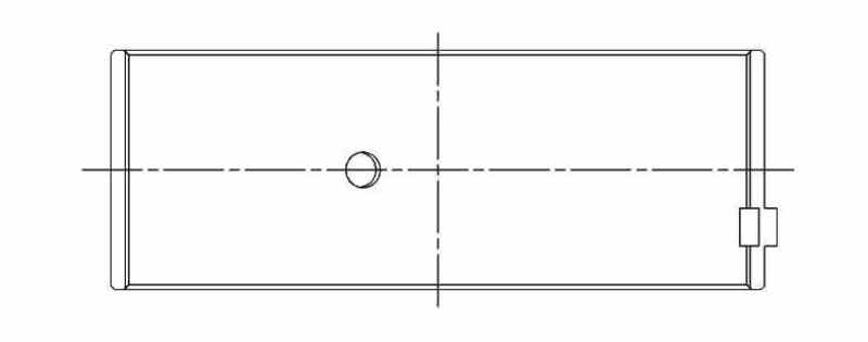 ACL 4B2166HX-STD Ford/Cosworth 2.0L (YB) Race Series Standard Size High Performance Rod Bearing Set