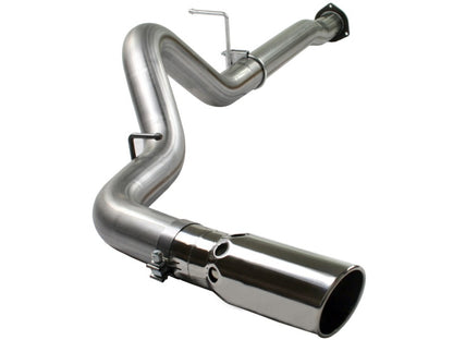 aFe MACHForce XP 4in DPF-Back SS Exhaust 5/07-10 GM Diesel Trucks V8-6.6L (td) LMM aFe