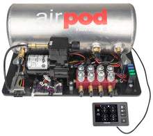 Load image into Gallery viewer, Ridetech RidePro E5 Air Ride Suspension Control System 3 Gal Single Compressor AirPod 1/4in Valves