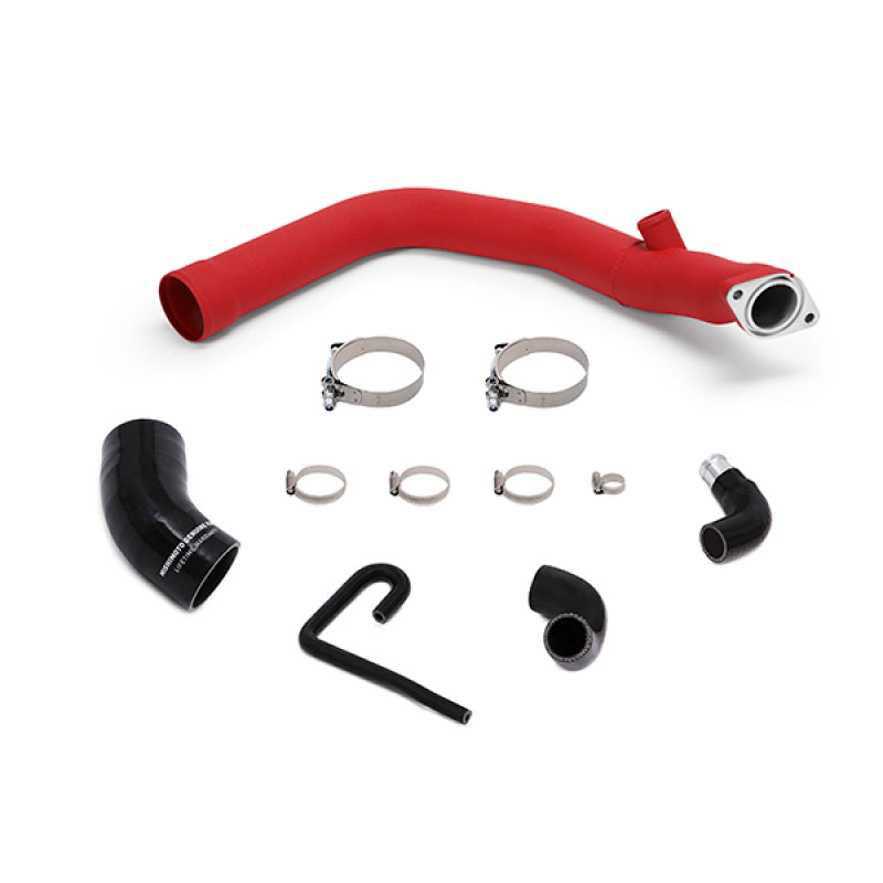 Mishimoto 2015 Subaru WRX Charge Pipe Kit - Wrinkle Red - eliteracefab.com