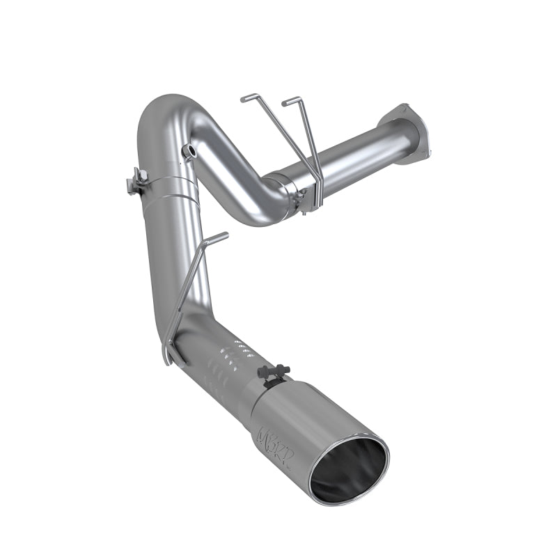 MBRP 2015 Ford F250/350/450 6.7L 4in Single Side Exit T409 Exhaust Includes 5in Tip - eliteracefab.com