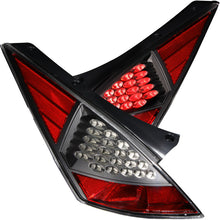 Load image into Gallery viewer, ANZO USA Nissan 350z Led Taillights Black; 2003-2005 - eliteracefab.com