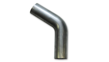 Vibrant 2.25in O.D. T304 SS 60 deg Mandrel Bend 6in x 6in leg lengths (3.375in Centerline Radius) - eliteracefab.com