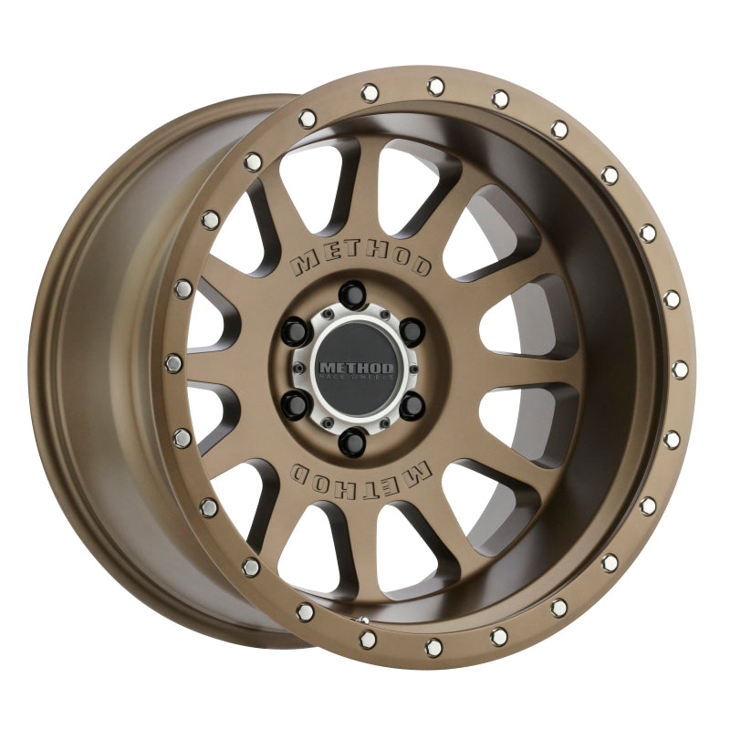 Method MR605 NV 20x10 -24mm Offset 6x135 87mm CB Method Bronze Wheel - eliteracefab.com