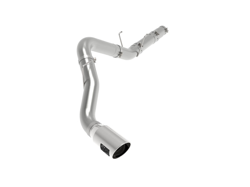 aFe LARGE BORE HD 5in 409-SS DPF-Back Exhaust w/Pol Tip 19-20 Ram Diesel Trucks L6-6.7L (td) - eliteracefab.com