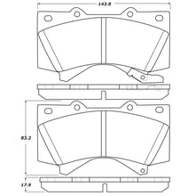 Load image into Gallery viewer, STOPTECH 07-17 TOYOTA TUNDRA STREET PERFORMANCE FRONT BRAKE PADS, 308.13030 - eliteracefab.com