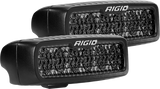 Rigid Industries Spot Diffused Midnight Surface Mount Pair SR-Q Pro - 905513BLK