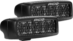 Rigid Industries SR-Q Series PRO Midnight Edition - Spot - Diffused - Pair - eliteracefab.com