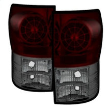 Load image into Gallery viewer, Spyder Toyota Tundra 07-13 LED Tail lights Red Smoke ALT-YD-TTU07-LED-RS - eliteracefab.com