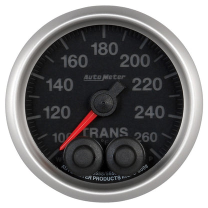 Autometer Elite 52mm 100-260 Degress F Trans Temperature Peak and Warn Gauge w/ Electonic Control 5658