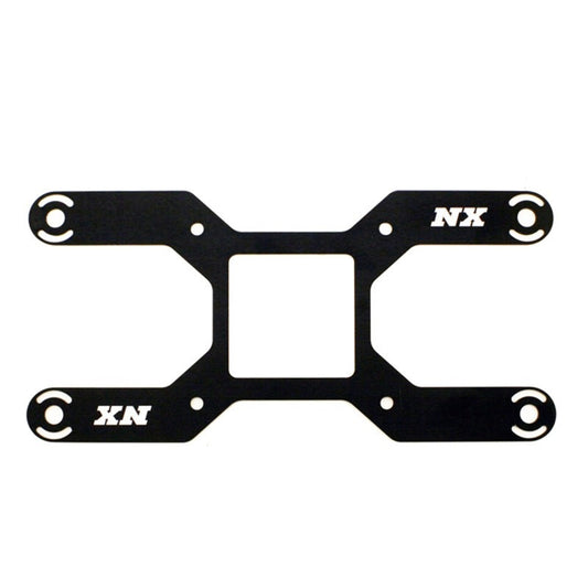 Nitrous Express Carb Plate Solenoid Bracket For 4150 (4 Solenoids) - 15728D