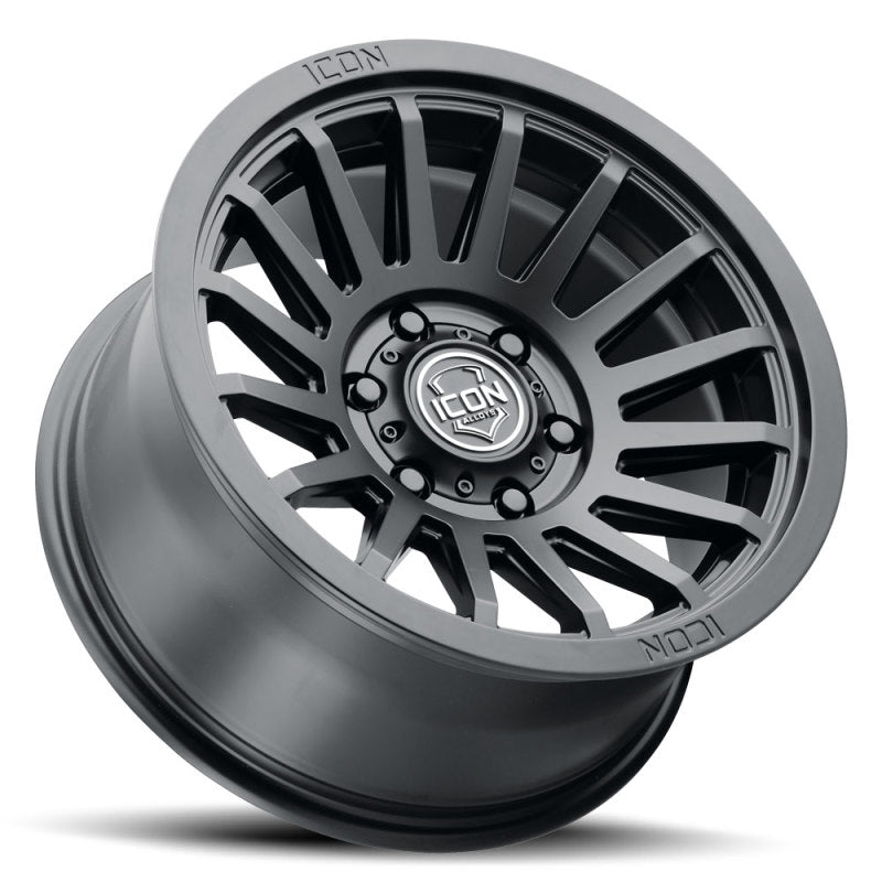ICON Alloys Recon SLX 17x8.5 5x5.5 0mm 4.75" Backspacing Satin Black Wheel - 3617858547SB